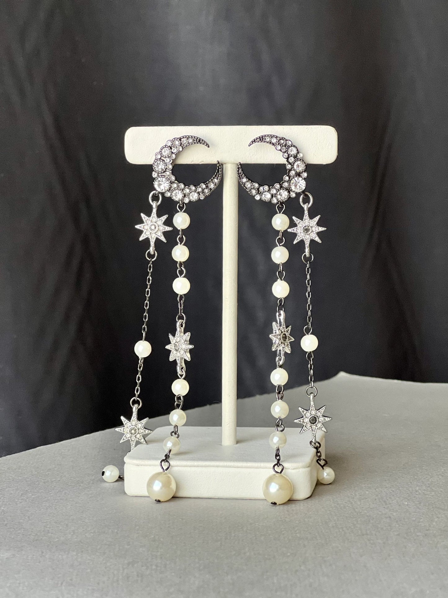 Stars and moon earrings