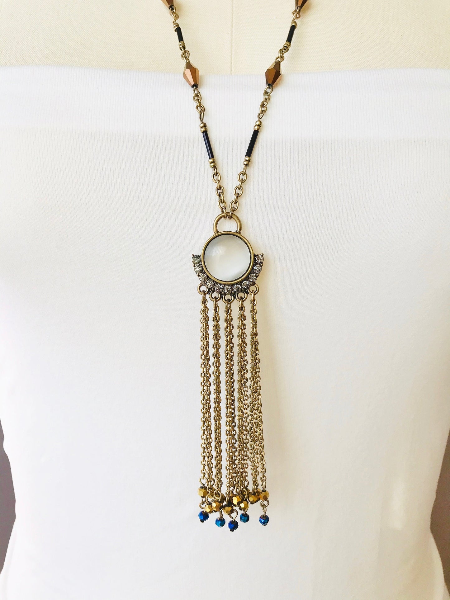Tassel chain necklace