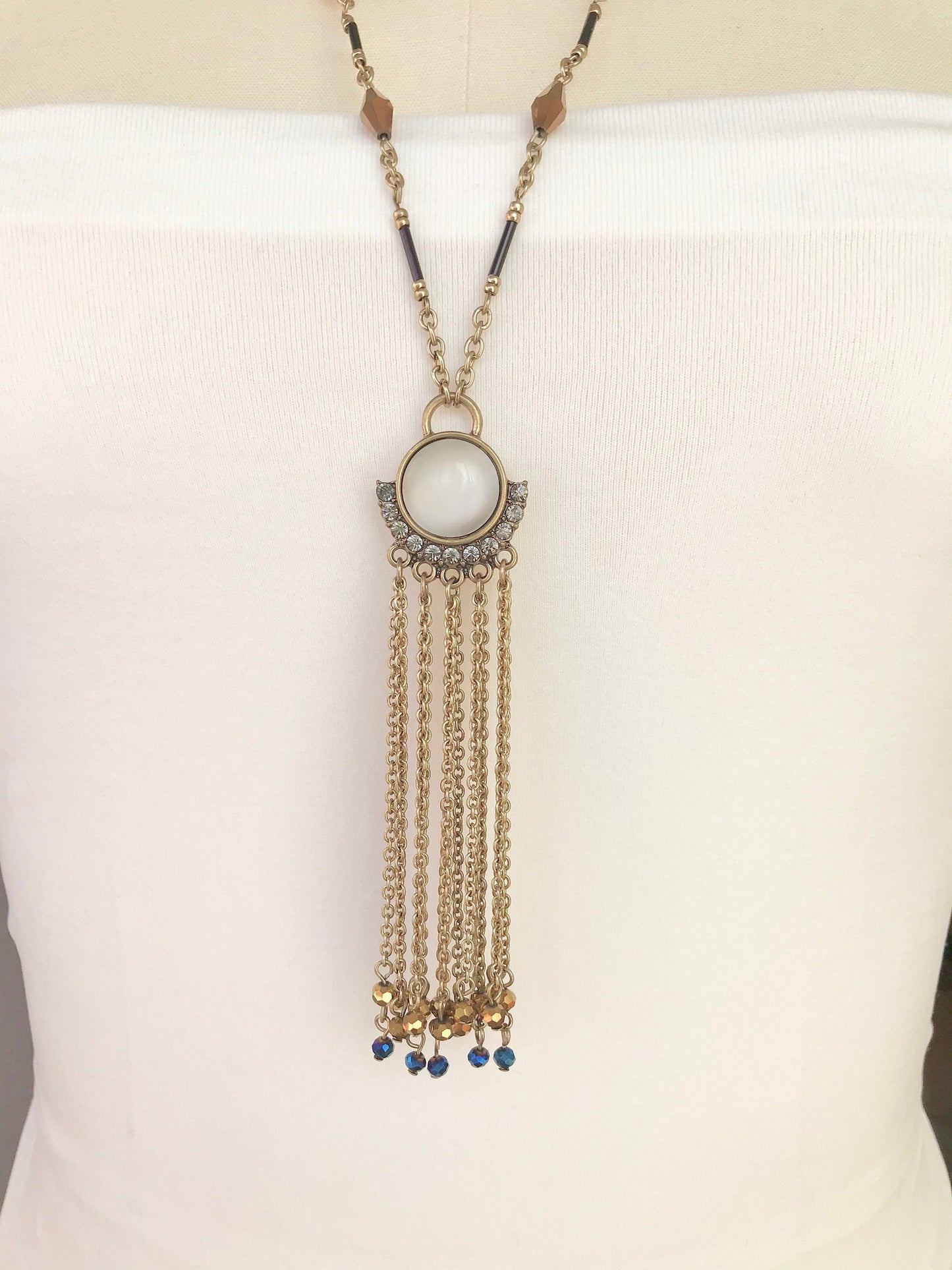 Tassel chain necklace