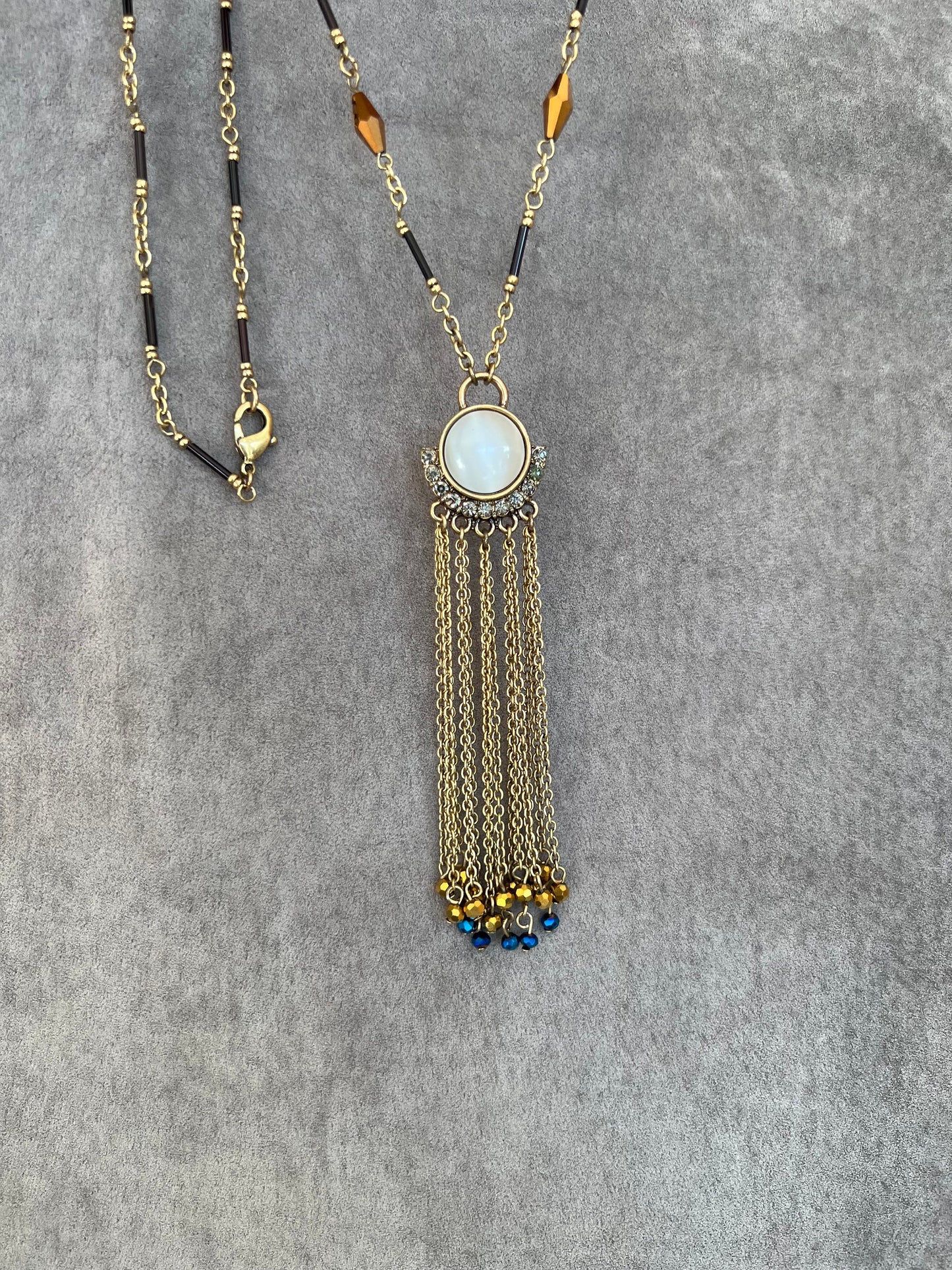 Tassel chain necklace